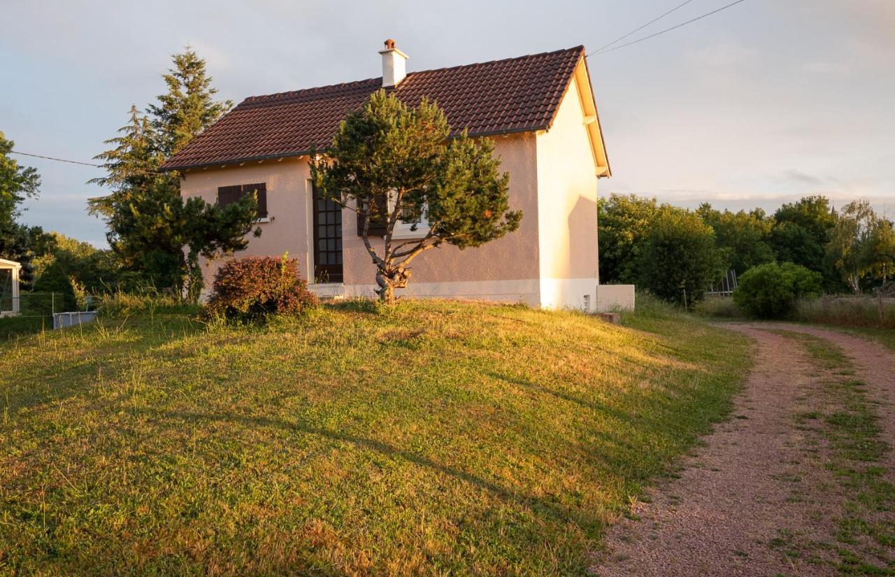 Les Vignes Pierre Villa Mornay-sur-Allier Luaran gambar